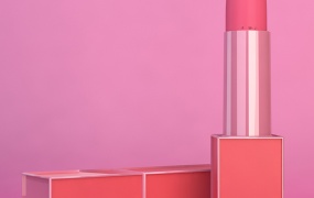 C4D模型 口红C4D模型 Lipstick  含贴图 含材质