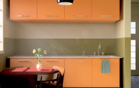 C4D Redshift室内渲染:厨房餐厅模型 Kitchen Scene有材质