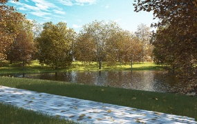C4D模型 30组森林植物树木模型合集C4D MAX OBJ FBX