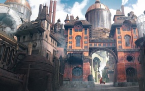 蒸汽朋克城市场景3D模型 Kitbash3d – Steampunk (MAX/MA/OBJ/FBX/MTL格式)