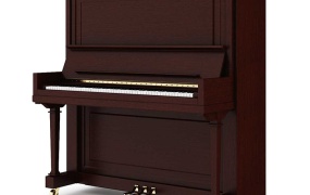 C4D模型脚踏型钢琴乐器模型C4D FBX  含材质 含贴图