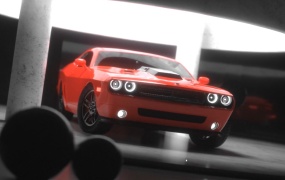 C4D教程  C4D OC汽车展厅灯光布置教程(含汽车obj模型)