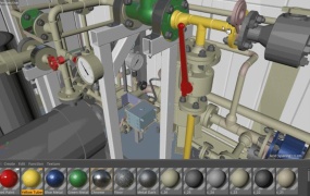 C4D快速查找材质球脚本 Material Bucket R19