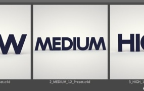 灰猩猩预设:GSG HDRI Studio Pack (lib4d预设)