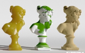 50个C4D经典材质预设 Texture Pack With 50+ Cinema 4D Textures