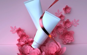 C4D化妆品创意渲染模型 Cosmetics