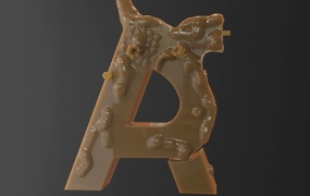 C4D Redshift制作创意LOGO文字教程 3D Logo making in cinema 4d and rendering in Redshift