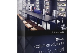 31套C4D酒吧设备模型合集,CGAxis Models Volume 87 Bar Equipment