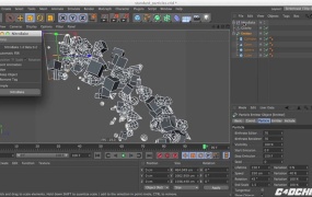 C4D动力学烘焙关键帧插件 Nitro Bake 2.0