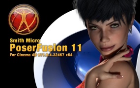 C4D插件-人物角色造型大师无缝导入插件(含注册机)