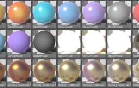 26个C4D Octane Render材质球