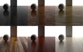 Thea Render渲染器木地板纹理材质合集包Thea Render Material Pack Vol.2
