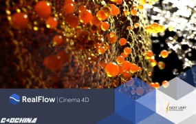 C4D流体插件Realflow for C4D 1.0 MAC/WIN英文破解版