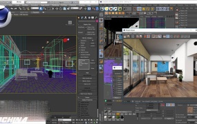 C4D插件:直接导入3DMAX模型文件插件神器破解版(含中文汉化)MaxToC4D v3.01