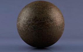 C4D生锈腐蚀的金属材质 Rotten Metal Material