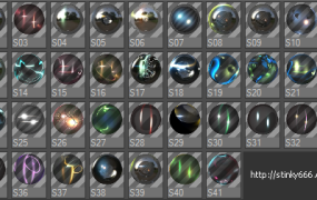 41个C4D特效材质 41 effect mats