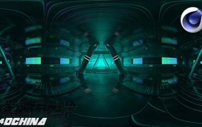 C4D插件-虚拟现实VR视频制作渲染插件(中文汉化版)+使用教程Cineversity CV-VRCAM v1.50