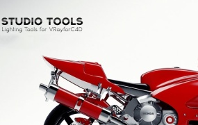 【Cinema 4d vray渲染器预设】JB V-Ray StudioTools v1.2 for Cinema 4d