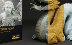 C4D FOR VRAY材质预设 RenderKing – Vray Texture Pack v2 (for C4D)