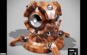C4D实时视窗渲染器 FrostSoft PixelBerg v1.7b Plug-in Cinema 4D Win/Mac