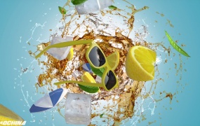 C4D R18流体动力学模拟插件中文汉化版+使用教程Nextlimit Realflow Cinema 4D v1.0.2 Updated Win/Mac