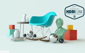 灰猩猩HDRI贴图渲染预览调用C4D插件 GSG HDRI Link 1.0 for Cinema 4D R18 Win