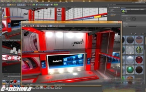 NVidia Iray for Cinema 4D V1.2.0 C4D实时交互物理GPU渲染器插件+介绍教程 免费下载
