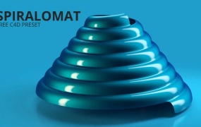 C4D自由盘旋预设 Spiralomat