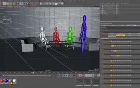 CINEMA 4D相机和目标切换预设 Camera Rigg