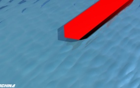 C4D模拟海上轮船航行水面涡流动画预设 bowWave