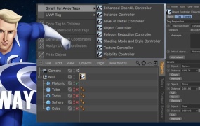 一个C4D制作大型场景时必不可缺的插件 Small, Far Away