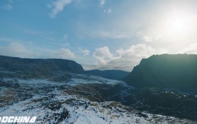 C4D教程 Corona渲染器灯光雾天空雪山环境渲染C4D教程