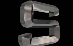 C4D教程 C4D凸体字文字建模布线C4D教程
