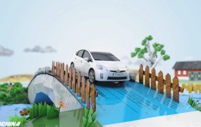 C4D教程 C4D-Toyota汽车广告案例全解析中文视频教程