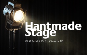 C4D舞台灯光探照灯插件预设 Hantmade Stage V2.0 Build 290 For Cinema 4D
