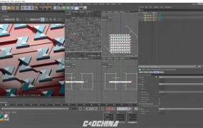 三维场景循环动画C4D教程 Skillshare – Cinema 4D and Redshift: Creating Looping Animation With Triangles