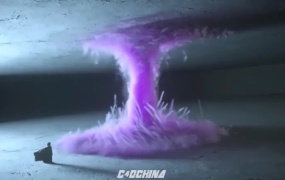 C4D X-Particles圆球汇聚碰撞动画教程