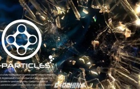 C4D教程 C4D X-Particles粒子细分动画教程