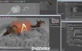 C4D阿诺德渲染器 SolidAngle C4DtoA 3.3.7 R21/R22/R23/R24 Win/Mac替换破解版