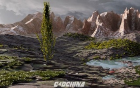 C4D地形生成插件 Terraform4D v1.1.1 For Cinema 4D R20-R24 Win破解版