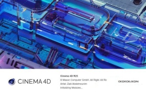 MAXON Cinema 4D C4D R25.015 Win/Mac 中文版/英文版/破解版