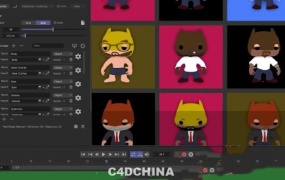 C4D组合变形展示插件 3DtoAll Asset Juggler V1.3 For Cinema 4D R17-R26 Win破解版