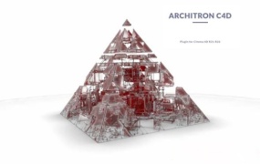 C4D Nurbs曲线建筑建模插件 WTools3D Architron 2022.001 R21-R26 Win+使用教程
