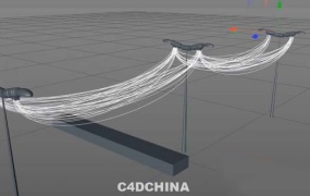 C4D杂乱点线线条制作插件 Topowire 1.3 For Cinema 4D R15-2023 Win/Mac + 使用教程