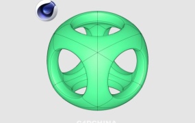 C4D圆孔随机生成插件 Trypo Lite V1.1 For Cinema 4D R15-2023