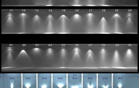 12000+IES灯光环境贴图C4D灯光设计素材 ies 壁灯射灯 台灯 筒灯